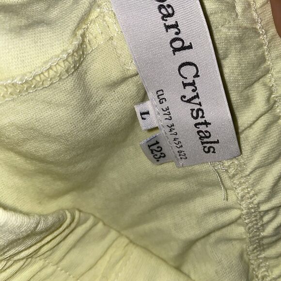 Advisory Board Crystals Abc. 123 Shorts‎ Size Large Lightweight Yellow - Picture 4 of 8